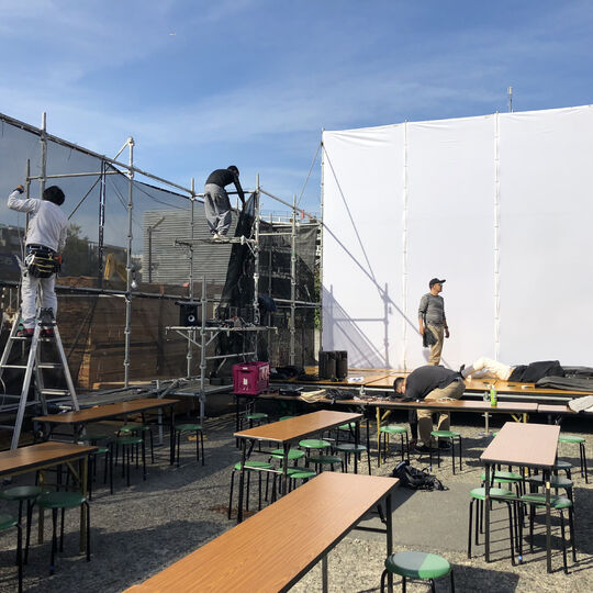 イベント用足場１