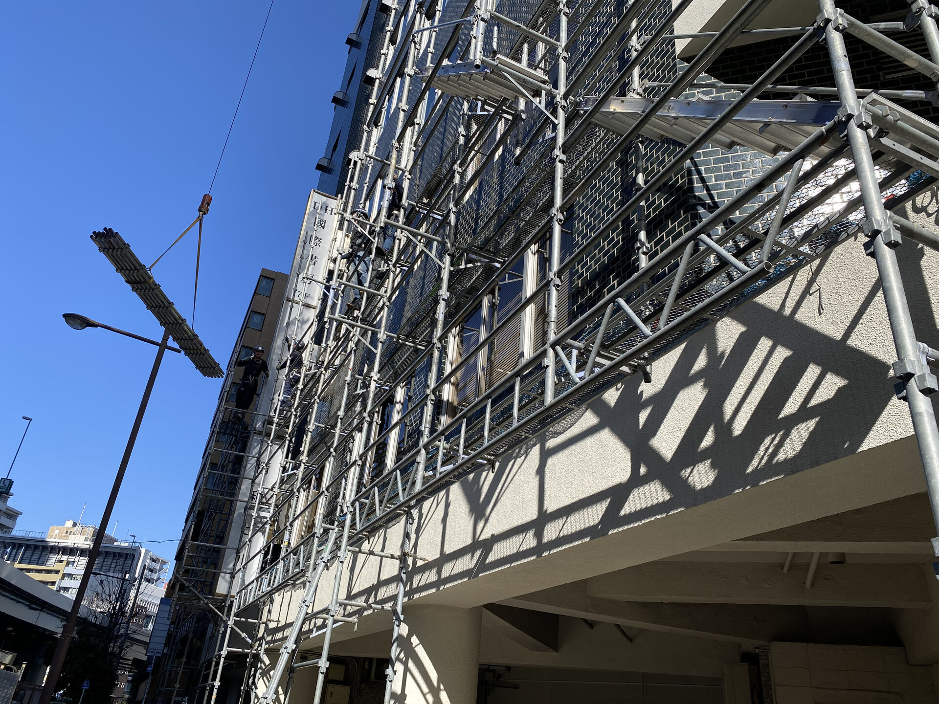 足場工事　